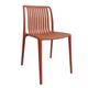Bolero Verona Café Chairs Mild Orange (2 pack)