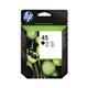 HP 45 Black Standard Capacity Ink Cartridge 42ml - 51645A