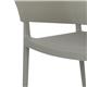 Bolero Lorenzo Cafe Chairs Medium Grey (2 pack)