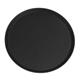 Cambro Camtread Fibreglass Round Non-Slip Tray Black 405mm