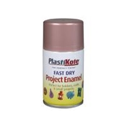PlastiKote Fast Dry Enamel Aerosol Rose Gold 100ml