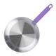 Hygiplas Aluminium Non-Stick Teflon Platinum Plus Frying Pan with Purple Handle 24cm