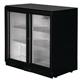 Polar G-Series Back Bar Cooler with Sliding Doors 208Ltr