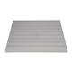 Bolero Aluminium Square Table Top Light Grey 700mm