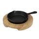 Olympia Hevea Board for Cast Iron Dish 115mm 