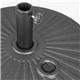 Bolero Black Plastic Parasol Base 40Ltr (filled)