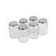 Vogue Glass Screw Top Preserving Jar 550ml (6 Pack)