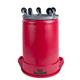 Rubbermaid BRUTE Container Red 121Ltr