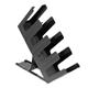 CaterBase 4-Slot Cup Holder Polypropylene Black