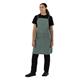 Southside Linen Blend Bib Apron Forest Green