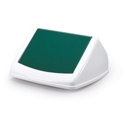 Durable 40L Square Flip Swing Lid Green - Strong Recycling Bin Lid - - Image 5
