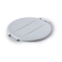 Durable Grey 40L Round Bin Lid - Strong Food Safe Lid - Durabin