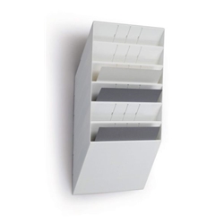 Durable FLEXIBOXX 6 Wall Mounted Literature Holder A4 Landscape White - Image 5