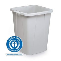 Durable Durabin ECO 80 Recycled Plastic Waste Recycling Bin 90 Litre - Image 11