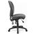 Solar III Posture Chair Fabric With Pump Lumbar Charcoal Ref OP000205