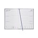 5 Star Office 2019 Diary Week to View Casebound and Sewn Vinyl Coated Board A4 297x210mm Blue