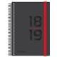 Collins 2018/19 Delta Mid-year Diary Day to Page A5 210x148mm Grey Ref FP51M 2019