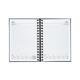 5 Star Office 2019 Diary Day to Page Wirobound Vinyl Coated Board A5 210x148mm Black