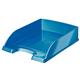 Leitz Bright Letter Tray Stackable Glossy Metallic Blue Ref 52263036