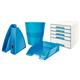 Leitz Bright Letter Tray Stackable Glossy Metallic Blue Ref 52263036