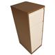 Bisley Filing Cabinet 4 Drawer Coffee/Cream 470x622x1321mm Ref 1643-av5av6