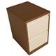 Bisley 2 Drawer Classic Steel Filing Cabinet - Coffee Cream Ref BS2EC/C