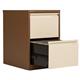 Bisley 2 Drawer Classic Steel Filing Cabinet - Coffee Cream Ref BS2EC/C