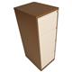 Bisley 4 Drawer Classic Steel Filing Cabinet - Coffee Cream Ref BS4EC/C