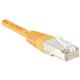 EXC (7m) Cat5e F/UTP RJ-45 Network Cable (Orange) Ref 847702