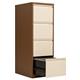 Bisley 4 Drawer Classic Steel Filing Cabinet - Coffee Cream Ref BS4EC/C