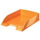 Leitz WOW Letter Tray Stackable Glossy Metallic Orange Ref 52263044
