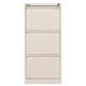 Bisley 3 Drawer Classic Steel Filing Cabinet - Chalk Ref BS3E/CHK