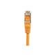 EXC (7m) Cat5e F/UTP RJ-45 Network Cable (Orange) Ref 847702