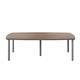 One Fraction Plus Boardroom Table - Dark Walnut Ref OFPBD2400DW