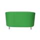 Tub Sofa With Metal Feet - Green Ref OF2200GNML