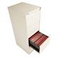 Bisley 4 Drawer Classic Steel Filing Cabinet - Chalk Ref BS4E/CHK