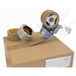 3M 371 Packaging Tape 48mmX66m Buff 1s