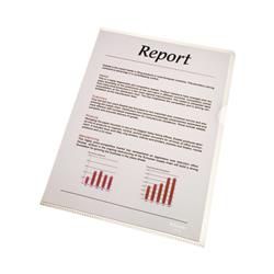 Esselte Copysafe Folder Polypropylene A4 Clear (Pack of 100) 54810