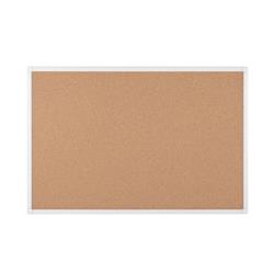 Bi-Office Antimicrobial Cork Board 900x600mm BCA031226