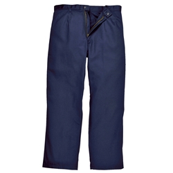 Mens Bizweld Trousers Navy Small Tall