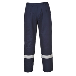 Mens Bizflame Plus Trouser Navy, Medium,