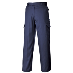 Men's Combat Trouser Navy, 42, Regular Fi