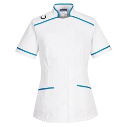 White Medical Tunic ( & Aqua) Xl