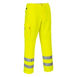 Men's Yellow Hi-Vis Combat Trousers Xsma