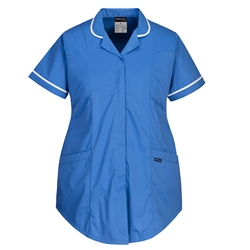 Stretch Maternity Tunic (Hospital Blue) XSmall