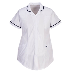 Stretch Maternity Tunic (White) Small