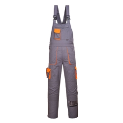Portwest Texo Contrast Bib & Brace (Grey) XXL