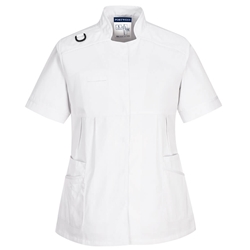 White Medical Maternity Tunic (White) Xxl