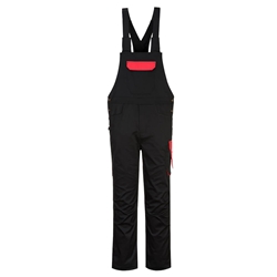 PW2 Bib & Brace (Black & Red) Large