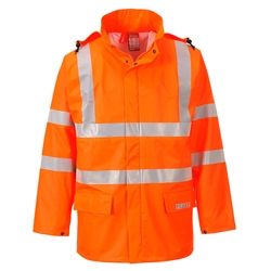 Sealtex Flame Hi-Vis Jacket (Orange) Small